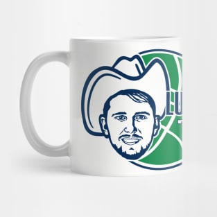 Luka Doncic, Dallas Playoff Basketball Mug